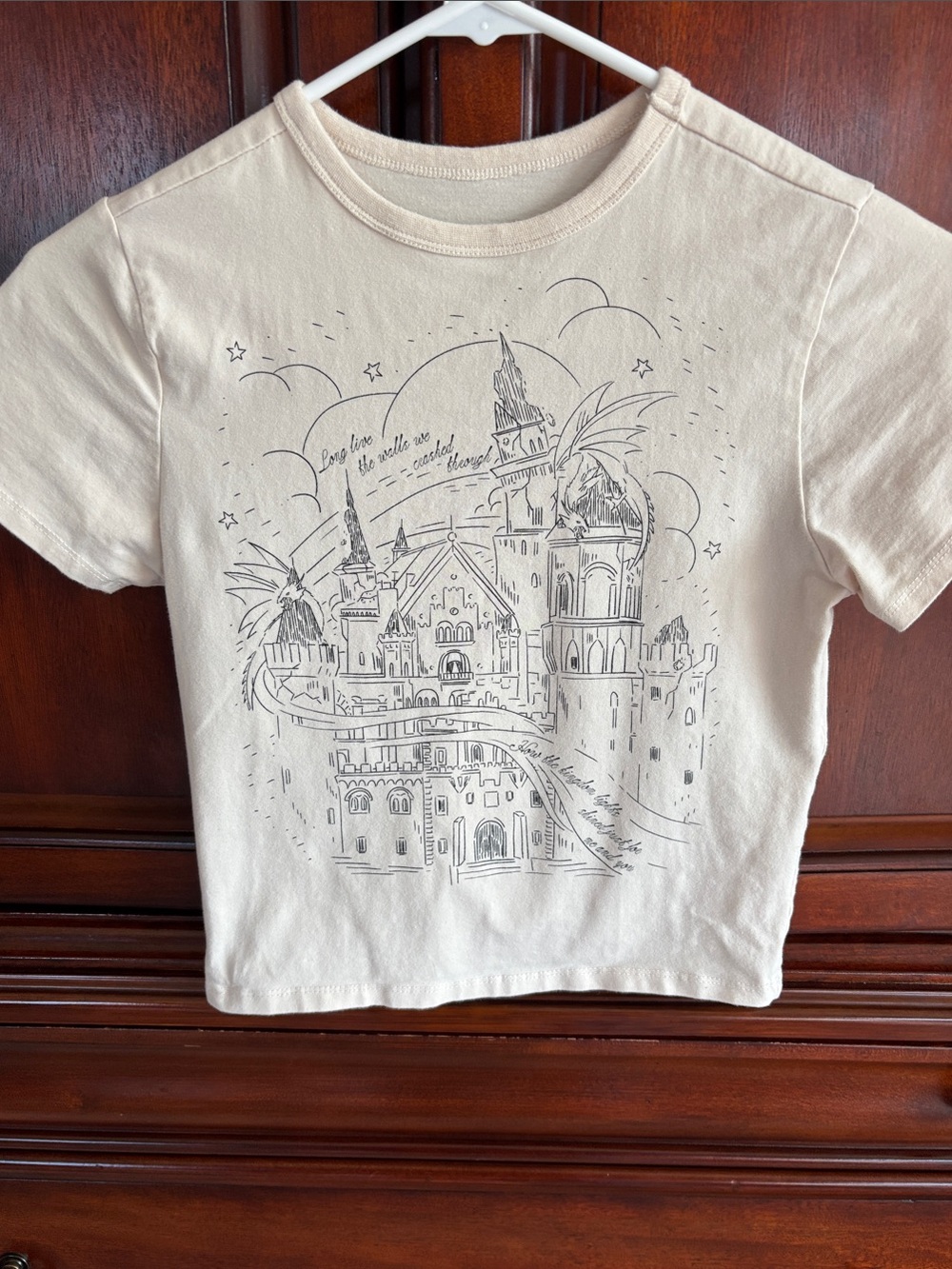 Taylor Swift HOW THE KINGDOM LIGHTS SHINED CREAM BABY T-SHIRT